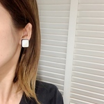 モノクロピアス★イヤリング