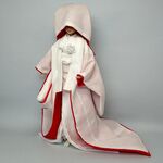 1/6ドール服★27～29cm　白無垢（赤ふき）
