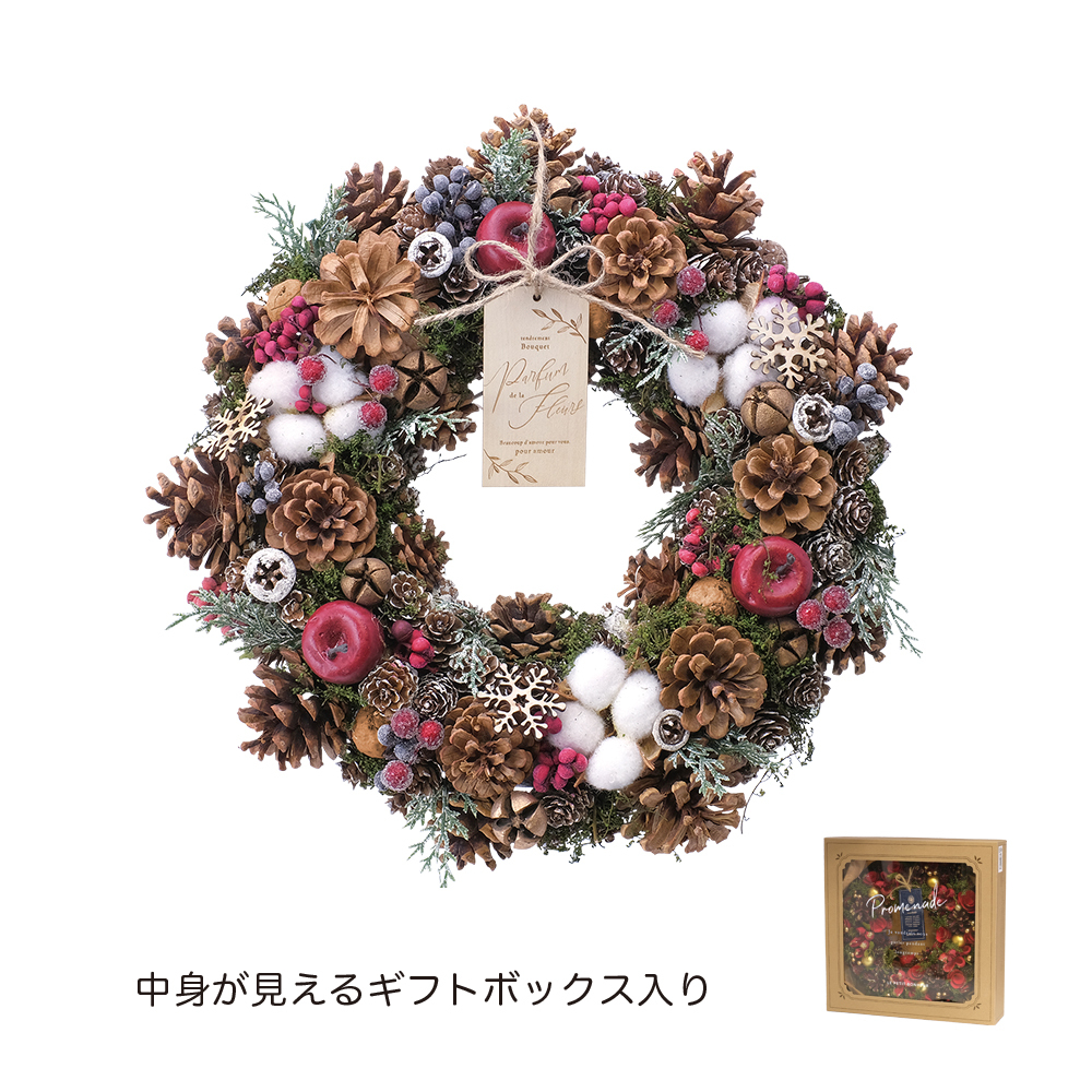 🈹 早割🎄☆ 即日発送可☆毎年飾れるクリスマスリース