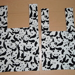 【panda1014様専用】　パンダ・レジ袋型エコバッグ
