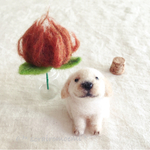 ワンコとお花︎ ︎✳︎ラブラドールレトリバー（変身タイプ）
