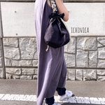 インド刺繍リボン　ワンハンドル巾着バッグ