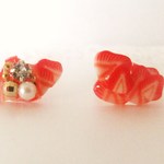 山盛りイチゴピアス