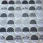 和風なthank youシール