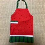 🍉スイカ柄🍉子供用エプロン110