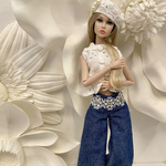 poppy parker・バービーdoll服ハンドメイドoutfit