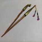 キセルかんざし　紫（2本セット）