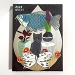 黒猫 の 壁掛け イラスト 原画 