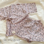 ベビー　キッズ　甚平　【le muguet】