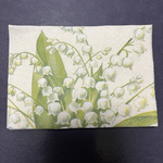 受注作成 花柄名刺入れ すずらん名刺ケース