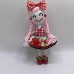 ハンドメイドドールチャーム　バックチャーム　お人形