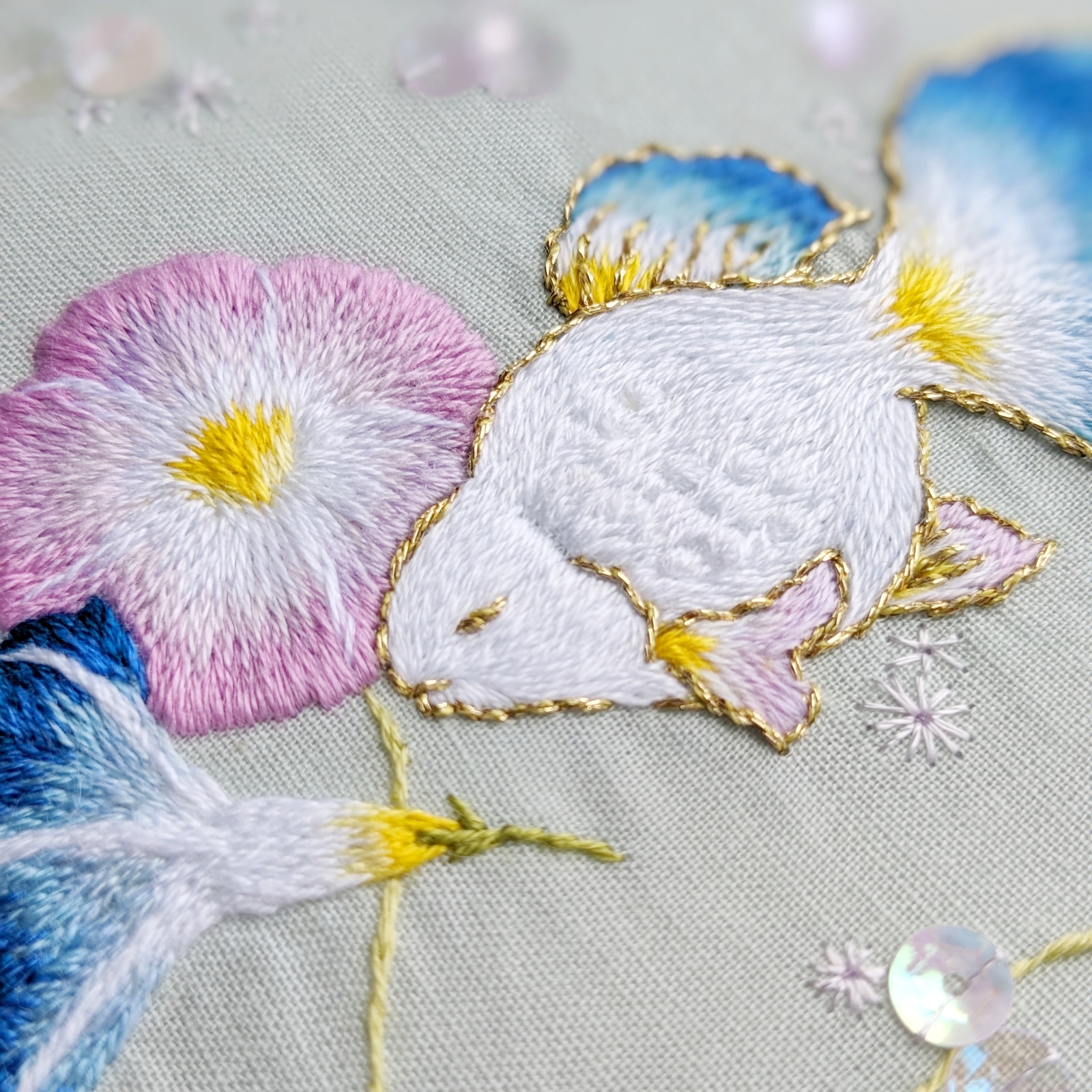 ベネチア　運河　街並み　刺繍アート　飾り物　織物　3点セット ベネチア 運河 街並み 刺繍アート 飾り物 織物 3点セット
