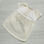 刺繍レースワンピース