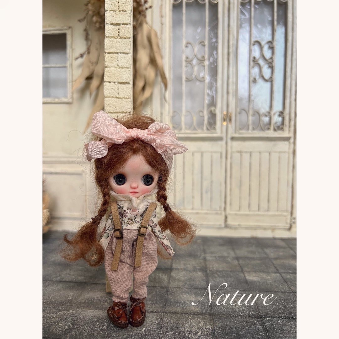 ポップマートブライス アウトフィット くま カスタムブライス