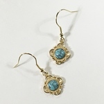 【日頃の感謝価格】ターコイズ　夏ピアス