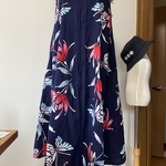 浴衣リメイクワンピース　彼岸花