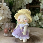 ワンピースと帽子SET＊cocoriang用＊パープル