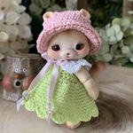 ワンピースと帽子SET＊cocoriang用＊グリーン