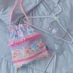 フリルいっぱいファンシーなゆめかわいい巾着