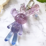 ゆめかわいい♬.*ﾟうさぎさんレジンキーホルダー  