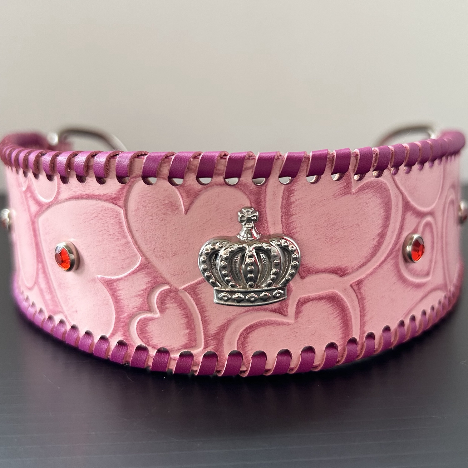 犬 首輪 ハーフチョーク 楽天市場】犬用本革ハーフチョークカラー レザーチョーク