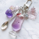 violet♬.*ﾟクリームソーダキーホルダー