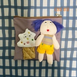 ソフトクリームちゃんとわたしポーチ