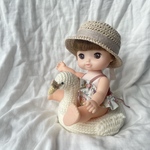 ドール用♡スワンの浮き輪