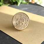 三日月の飾り付け　シーリングスタンプヘッド