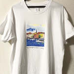 ヨーロッパ風景 tシャツ♪ 綿100%です。