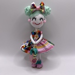 ハンドメイドドールチャーム　バックチャーム　お人形