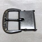 オメガ付きバックル　ベルト幅4.0cm用　黒　　　　　0144