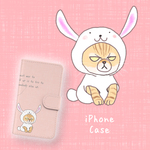 ＊不機嫌な着ぐるみ猫＊iPhoneケース＊