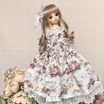 SDMサイズ　スペシャルドレスセット　淡桃
