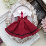 【Discount】制服風アウトフィット（真紅）