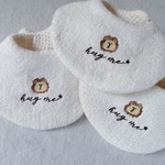 当日発送⚪︎ animal bib らいおん刺繍スタイ