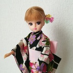 リカちゃん　着物（浴衣）2点セット #20I