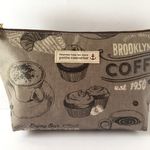おしゃれブルックリンカフェ　ラミネートポーチ　ライトブラウン