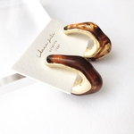 《pierce》【チタンピアス】brown pierce
