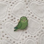 【9/13再販】ミカヅキインコ ♀女の子　親指サイズのブローチ 