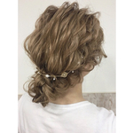 たっぷりパールのゴールドヘアアクセサリー ✴︎送料無料✴︎