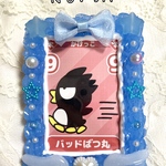 トレカケース ホイップデコ 青リボン 羽