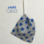 再販×３☆denim STARの巾着袋