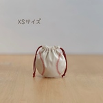 XSサイズ　ベースボールまんまる巾着　