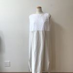 値下げ　後ろリボンワンピース　（ロング丈）