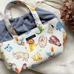 再販　洗える保冷お弁当袋  ランチトート