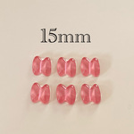 importアクリルカボション　ピンク　6個入り
