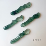 ◉再入荷◉【 2pcs green #16-13 】ニュアンスマーブルパーツ マーブル/軽素材/アクリル/透明感/ヘアアクセ/アレンジ/デコパーツ/ニュアンス/うねうね/キッズ