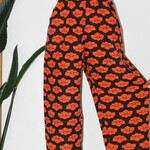 ゆったりパンツ　正絹　シルク　着物リメイク　394　夢ちりめん