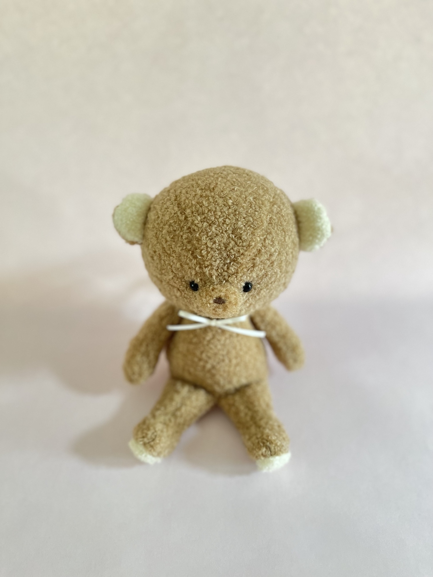 ▶②小さなお友達ねずみちゃん/テディベアぬいぐるみハンドメイド ハンドメイド】くま ぬいぐるみ テディベア (2)の通販 by